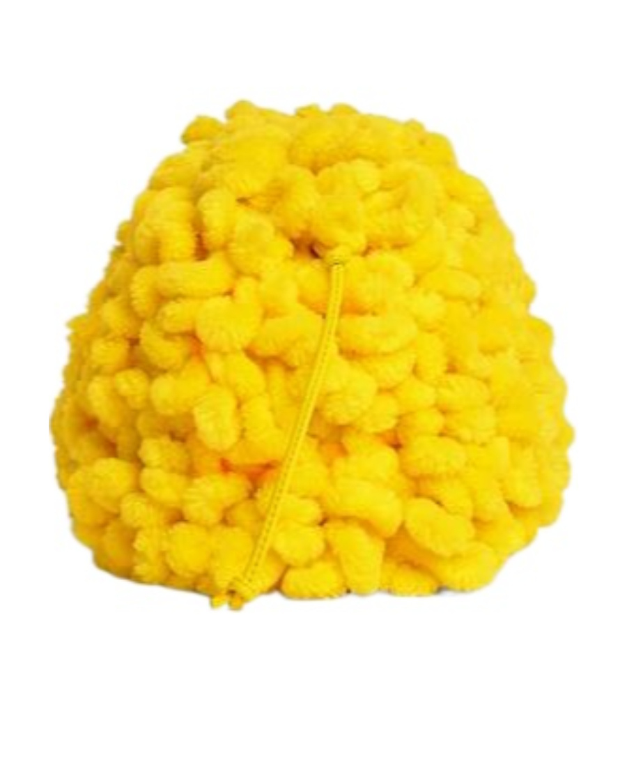 Shop Bottega Veneta Mini Wave Pouch In Lemon Yellow