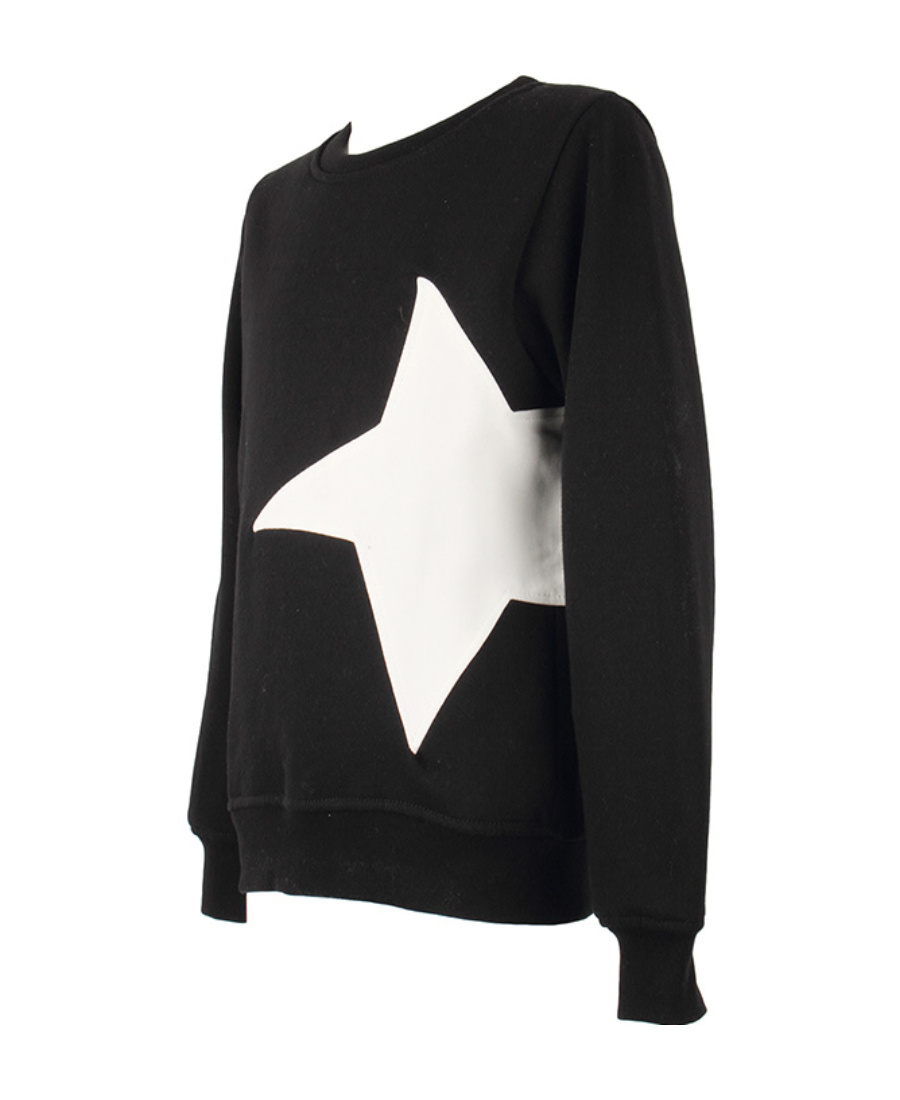 Shop Msgm Logo Hoodie In Black
