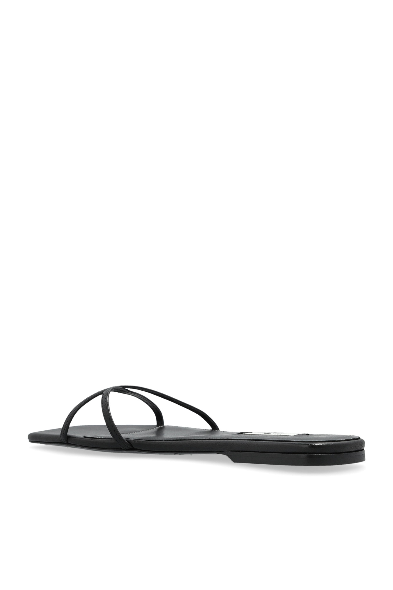 Totême Crossover Strap Square Open Toe Sandals