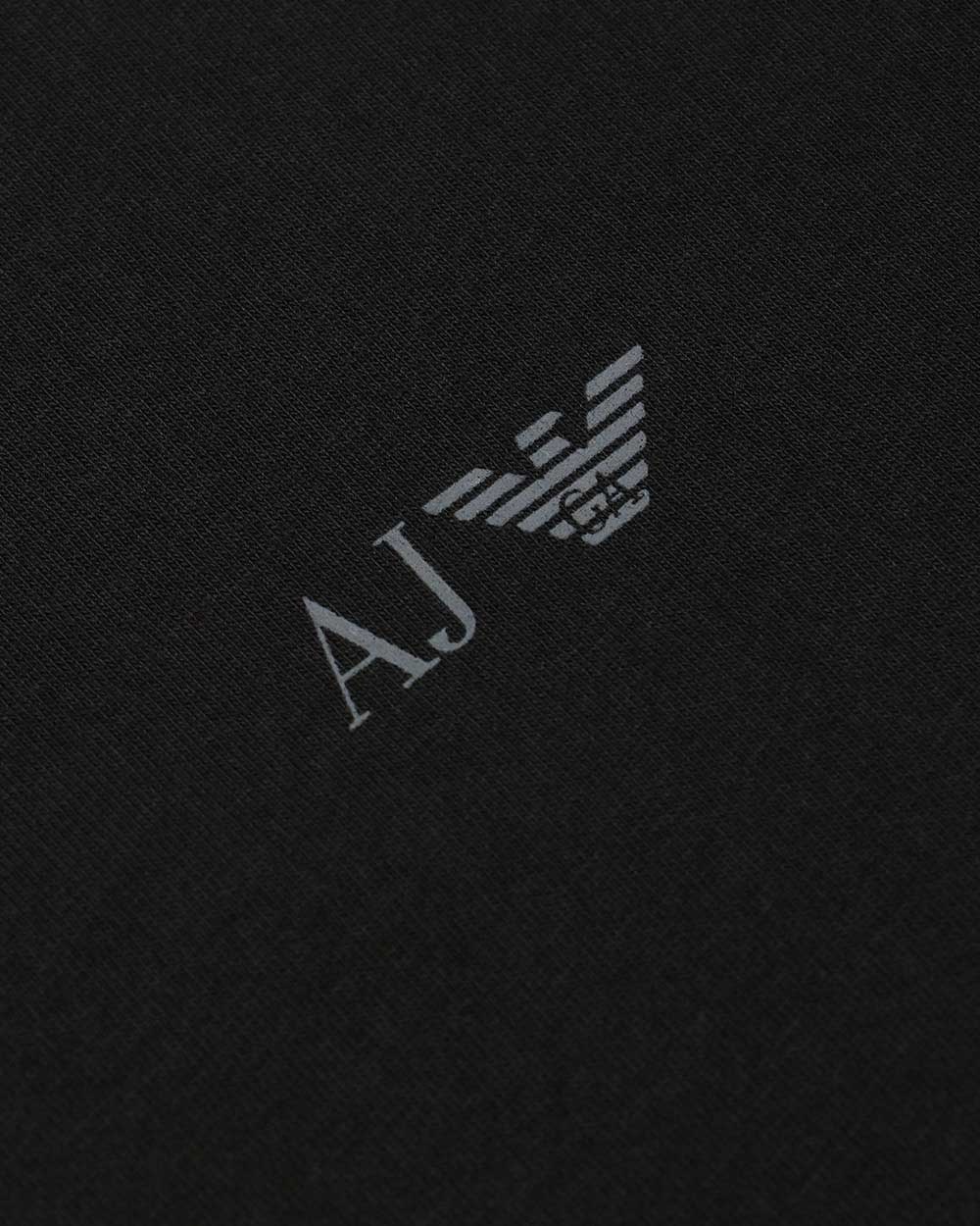 ARMANI JEANS ROUND COLLAR LOGO T-SHIRT