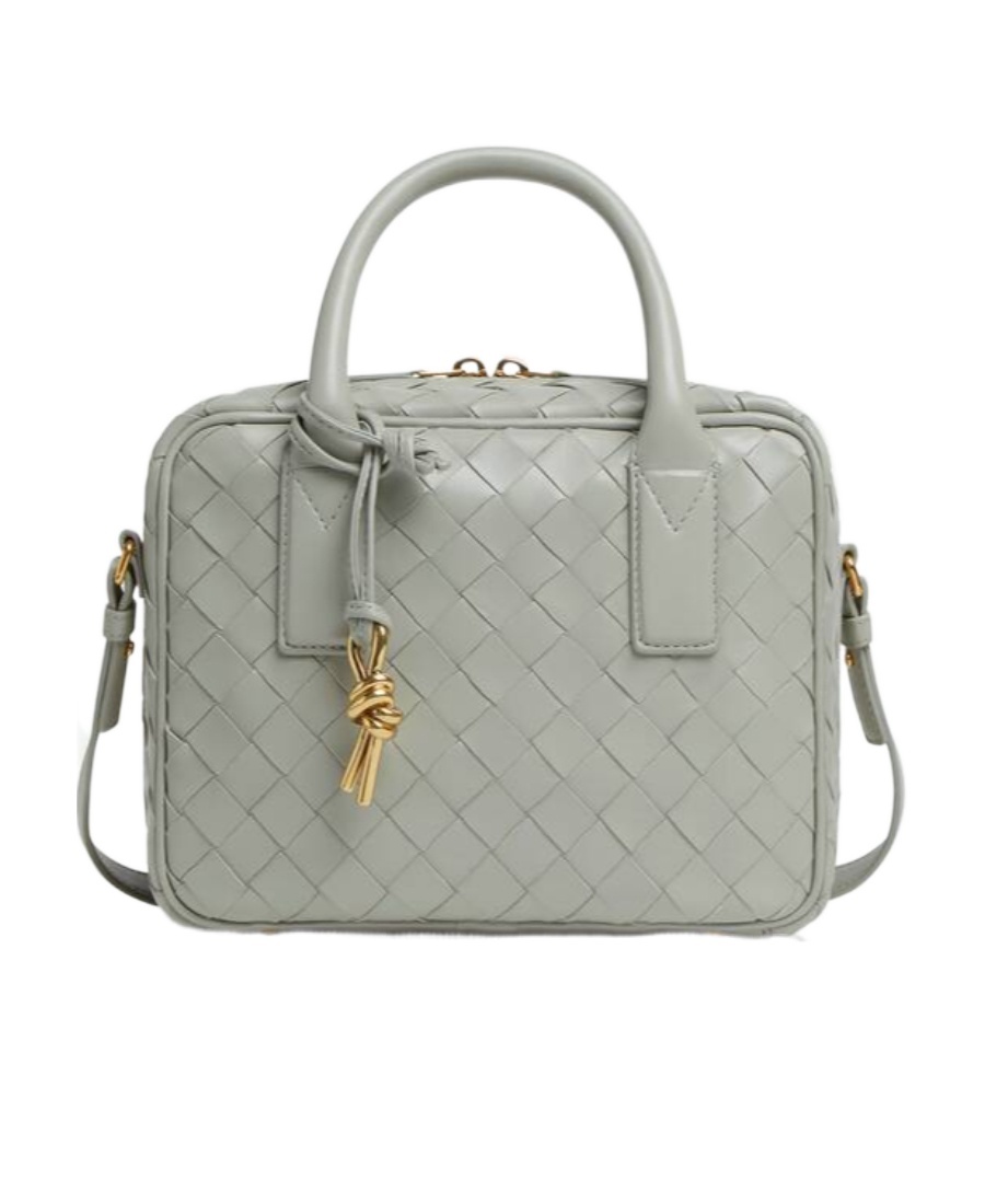 Bottega Veneta Small Gateway Intrecciato Tote Bag In Gray