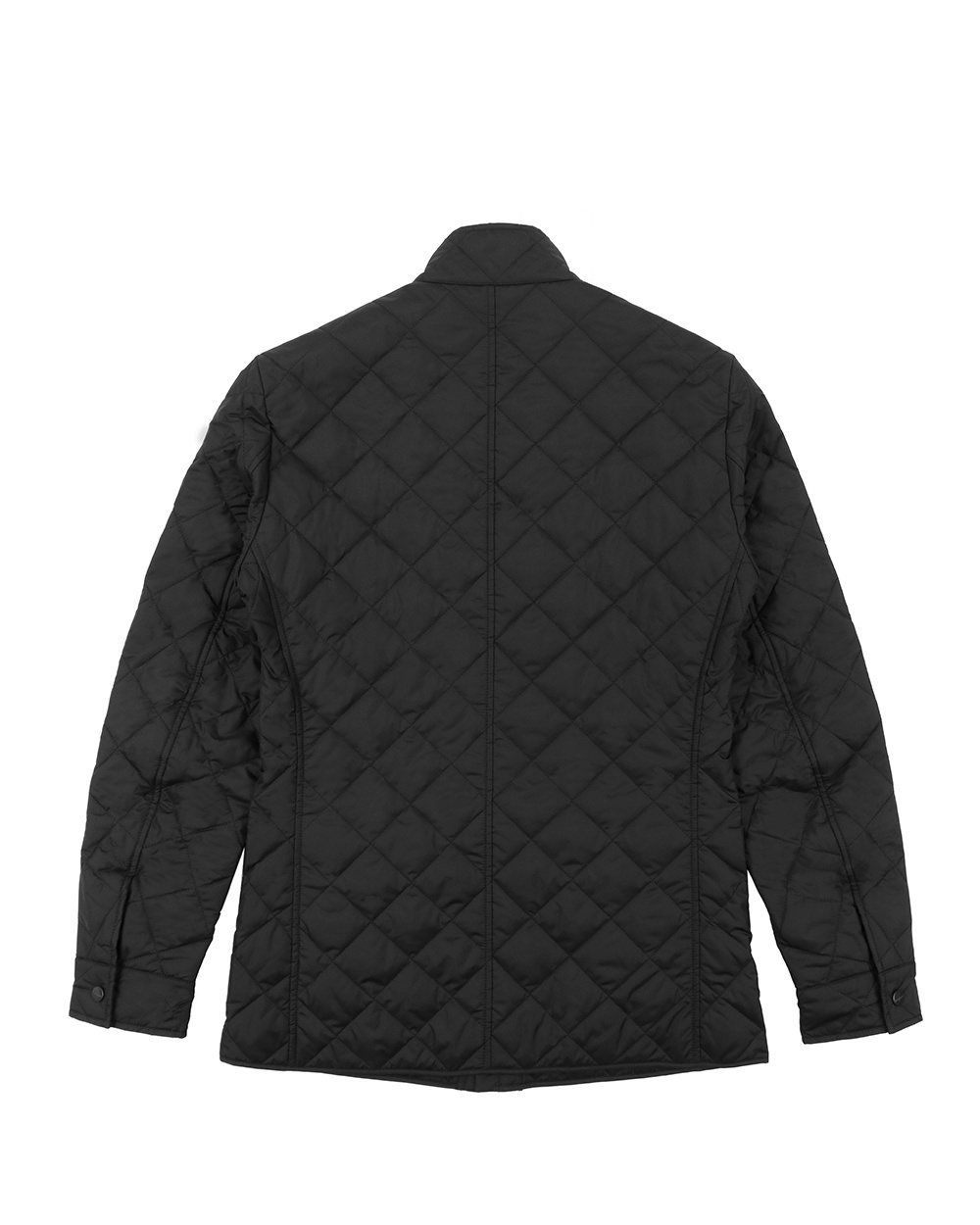 Ferragamo Quilted Cotton Suit In Black