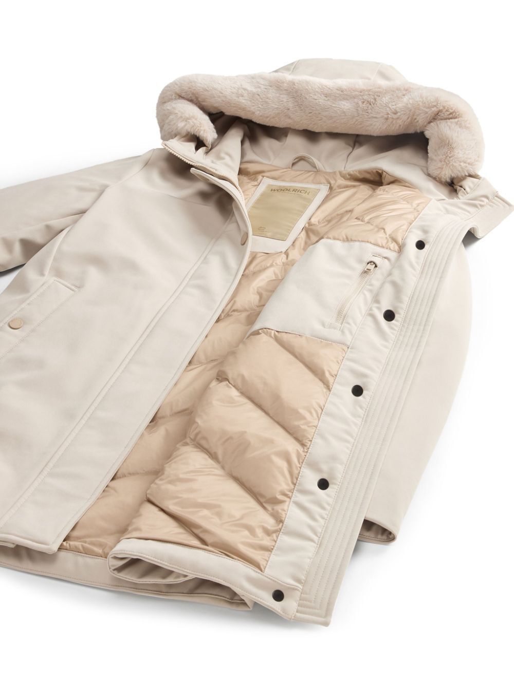 Woolrich Firth Parka In Nude