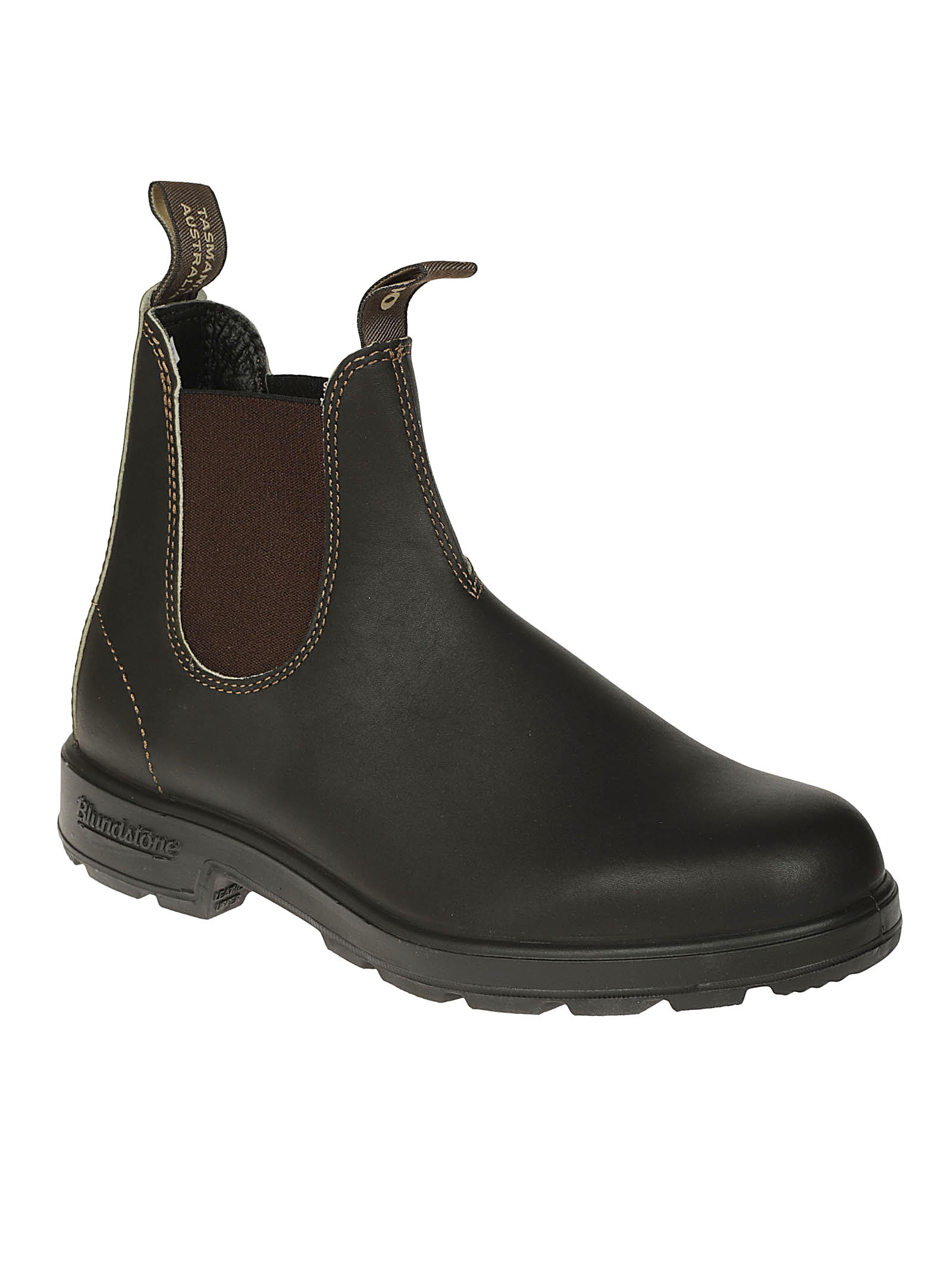 Blundstone Elastic Sided V-cut Ankle Boots In Black