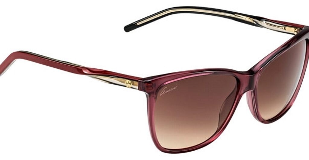 Gucci Square Sunglasses In Nude