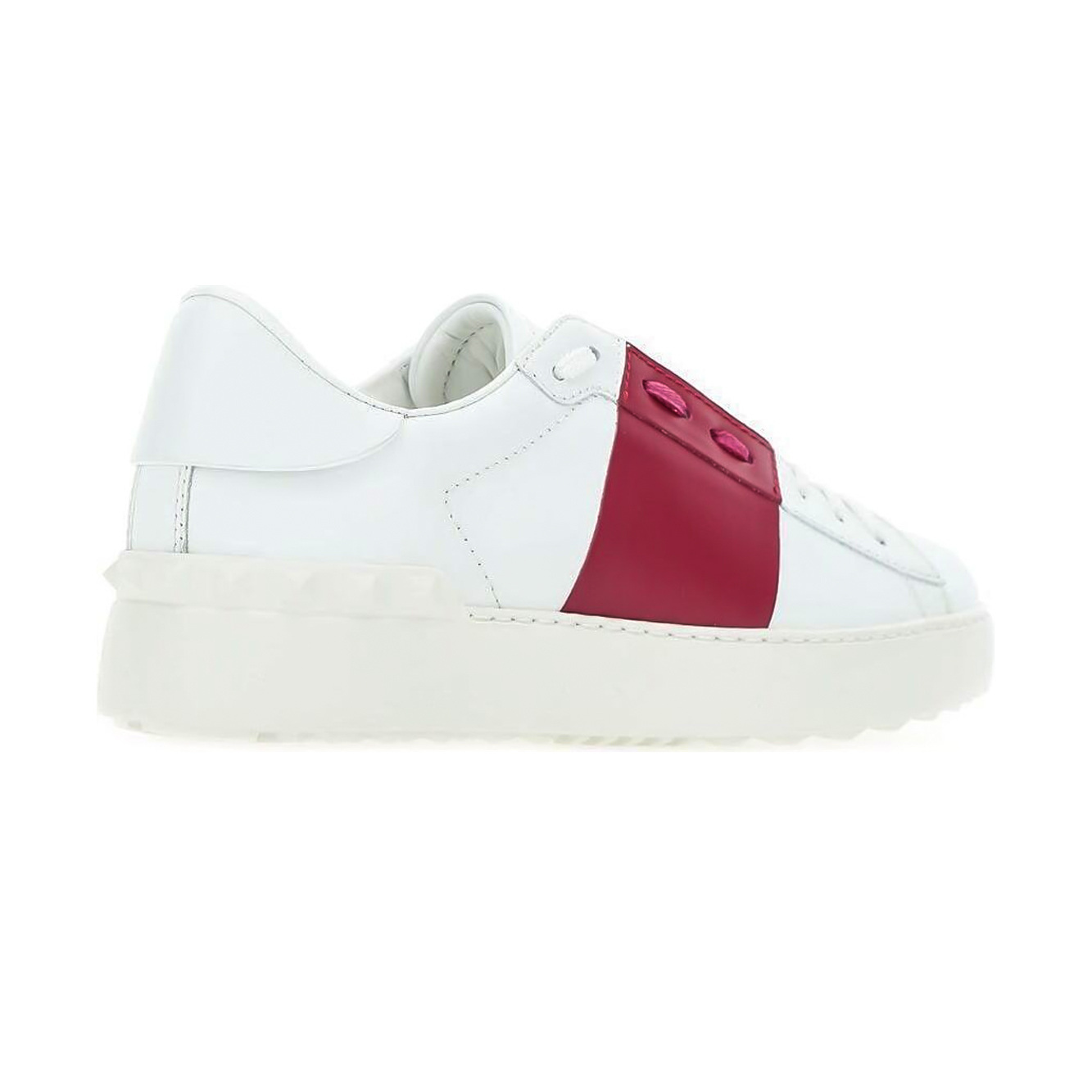 Valentino Open Sneakers In White