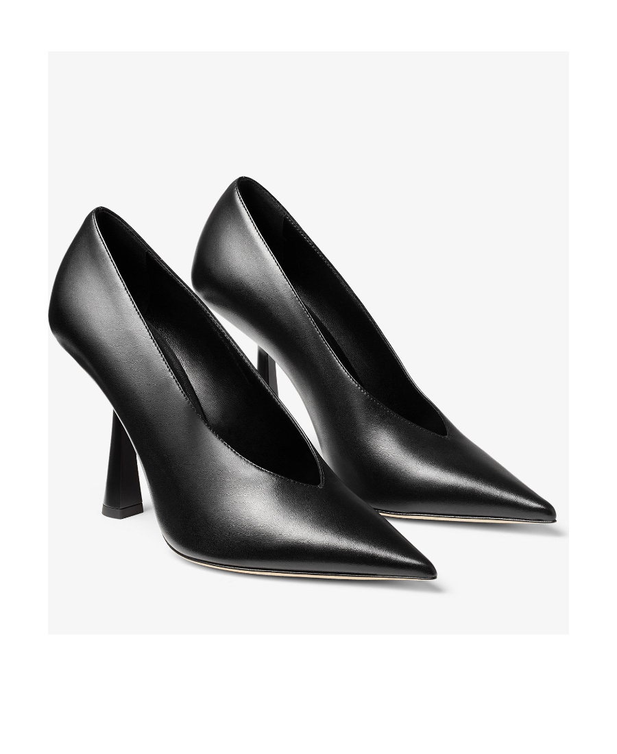 Jimmy Choo Maryanne 105mm Pointed-toe Pumps In Black