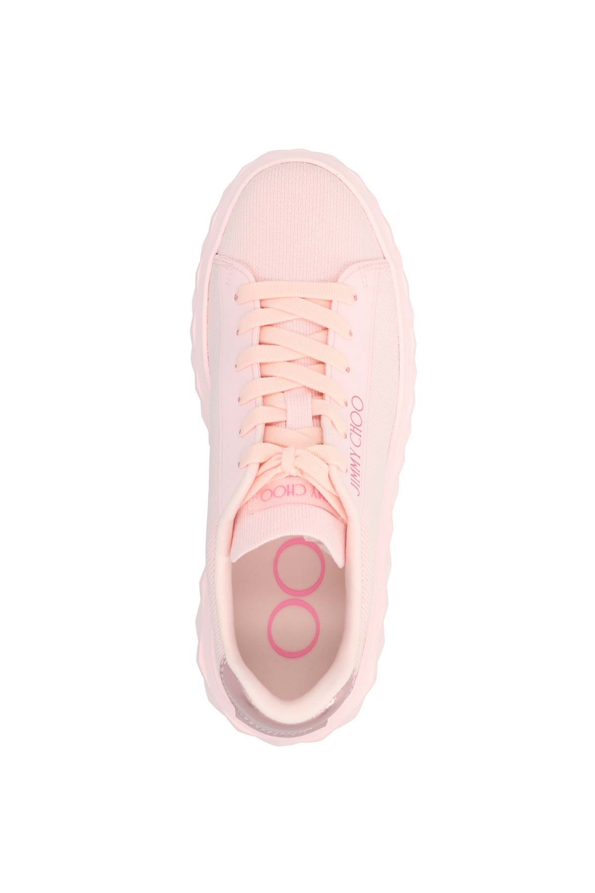 Jimmy Choo Diamond-sole Sneakers In Pink