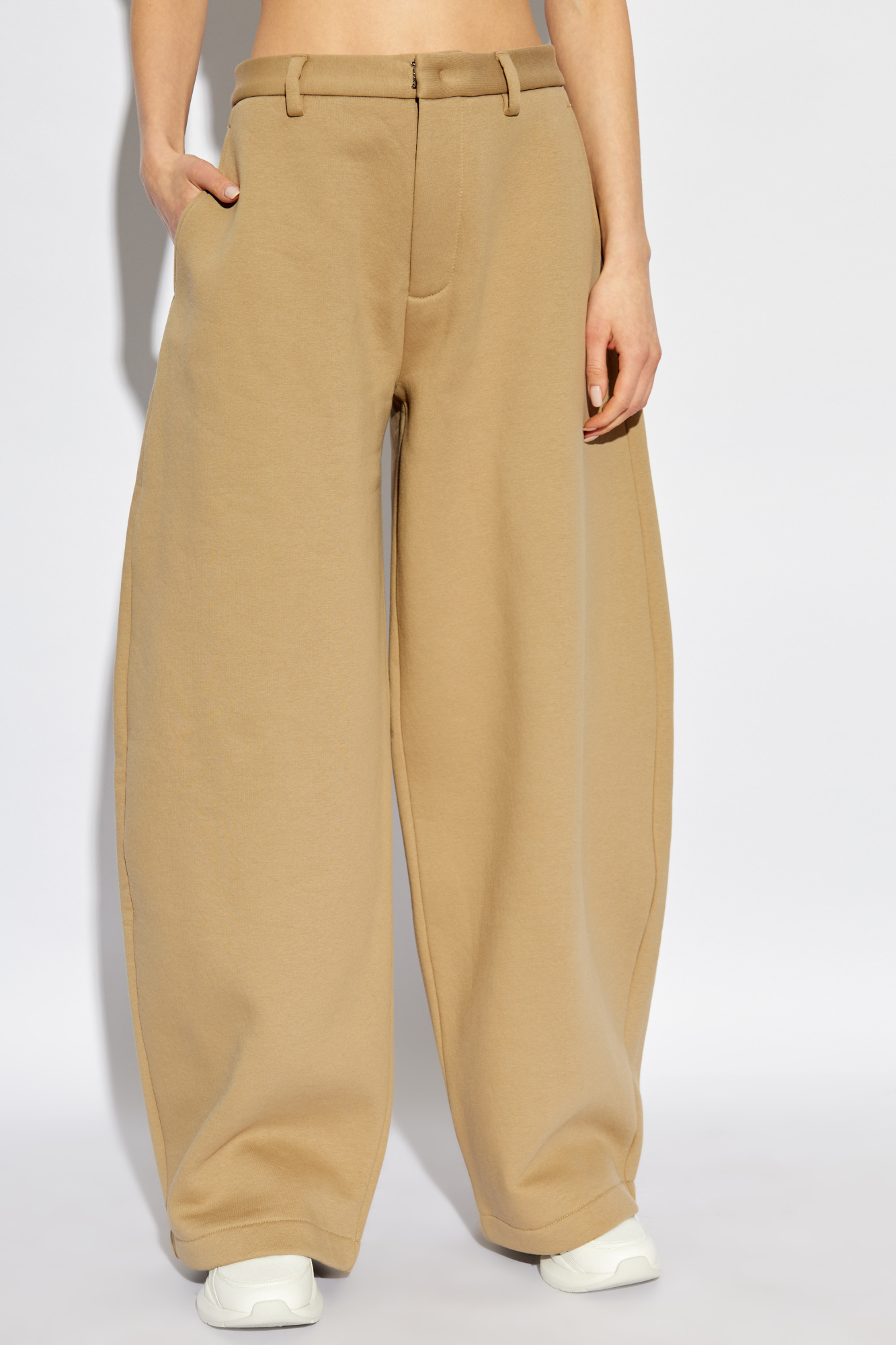 DSQUARED2 DSQUARED2 ICON LOGO WIDE LEG TROUSERS