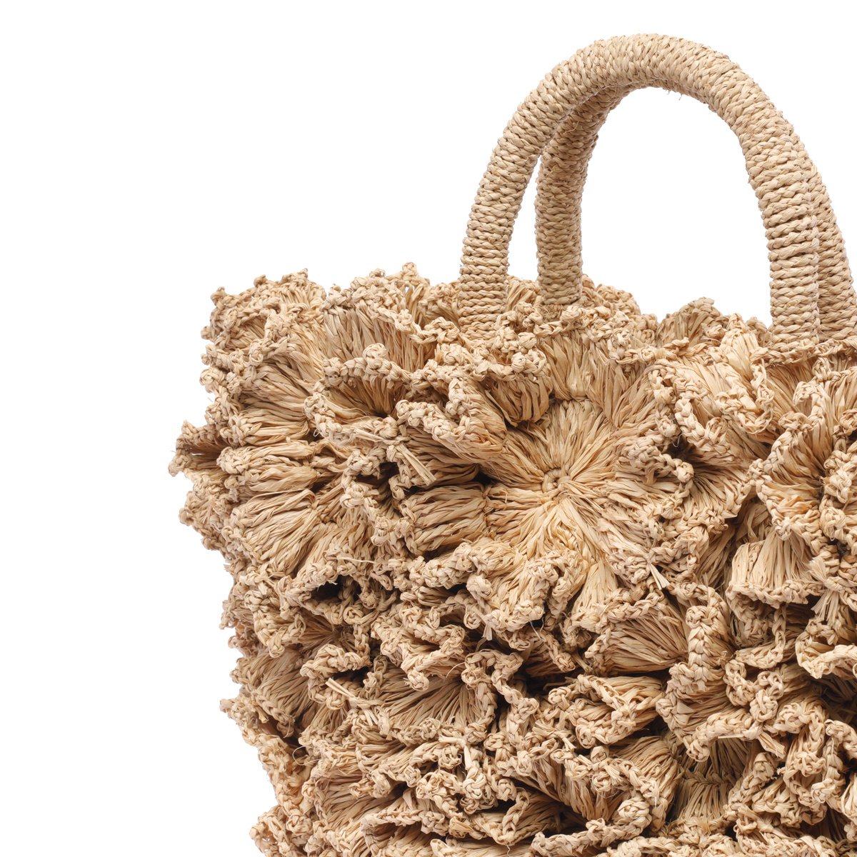 Ibeliv Double Handle Shoulder Bag In Brown