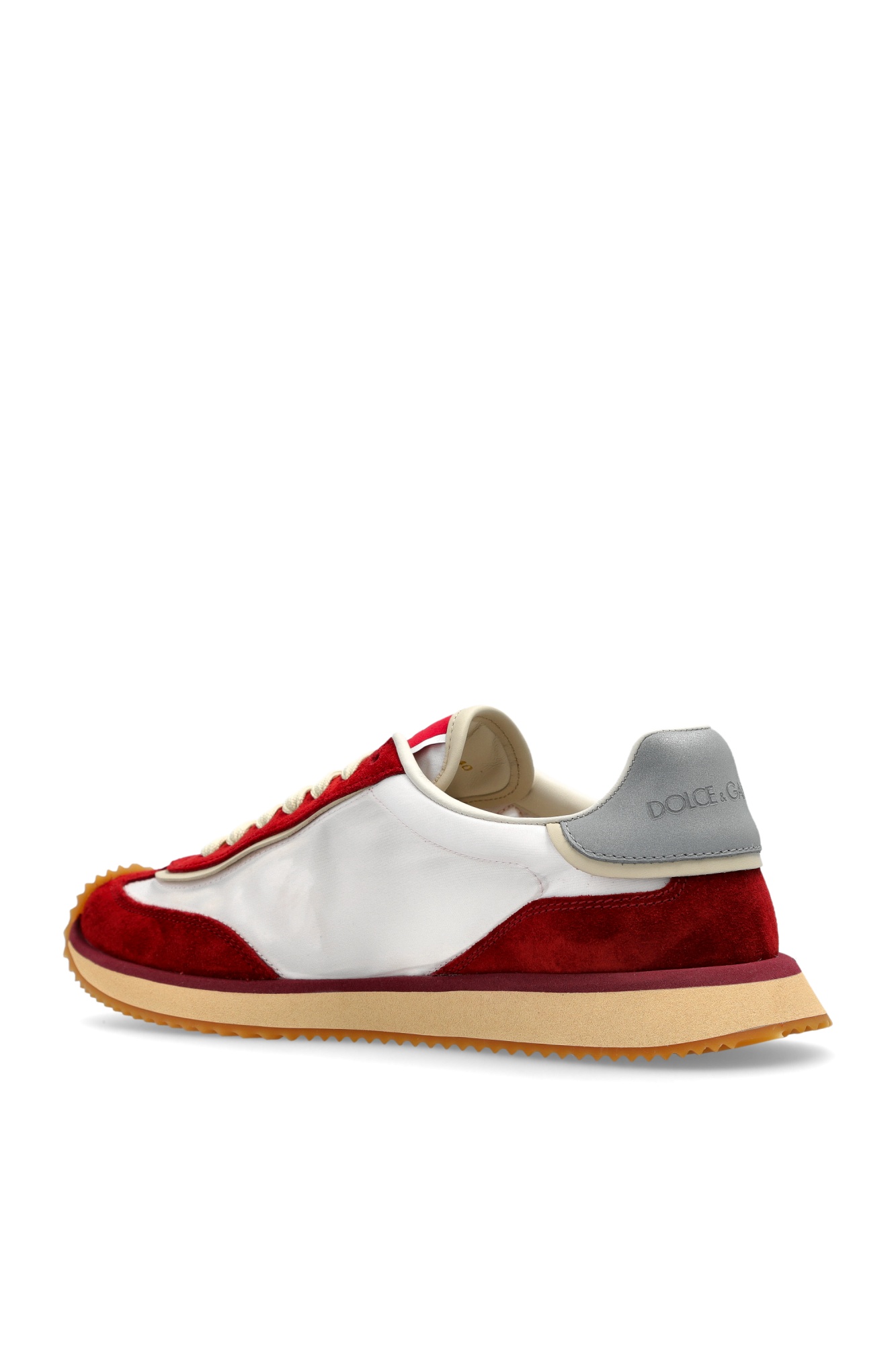 Dolce & Gabbana Dg Cushion Suede-trimmed Sneakers