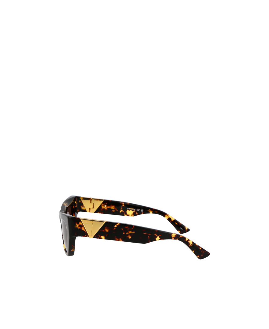 Bottega Veneta Chunky Cat-eye Frame Sunglasses In Red