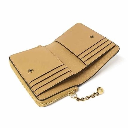 Chloé Zip Wallet In Brown