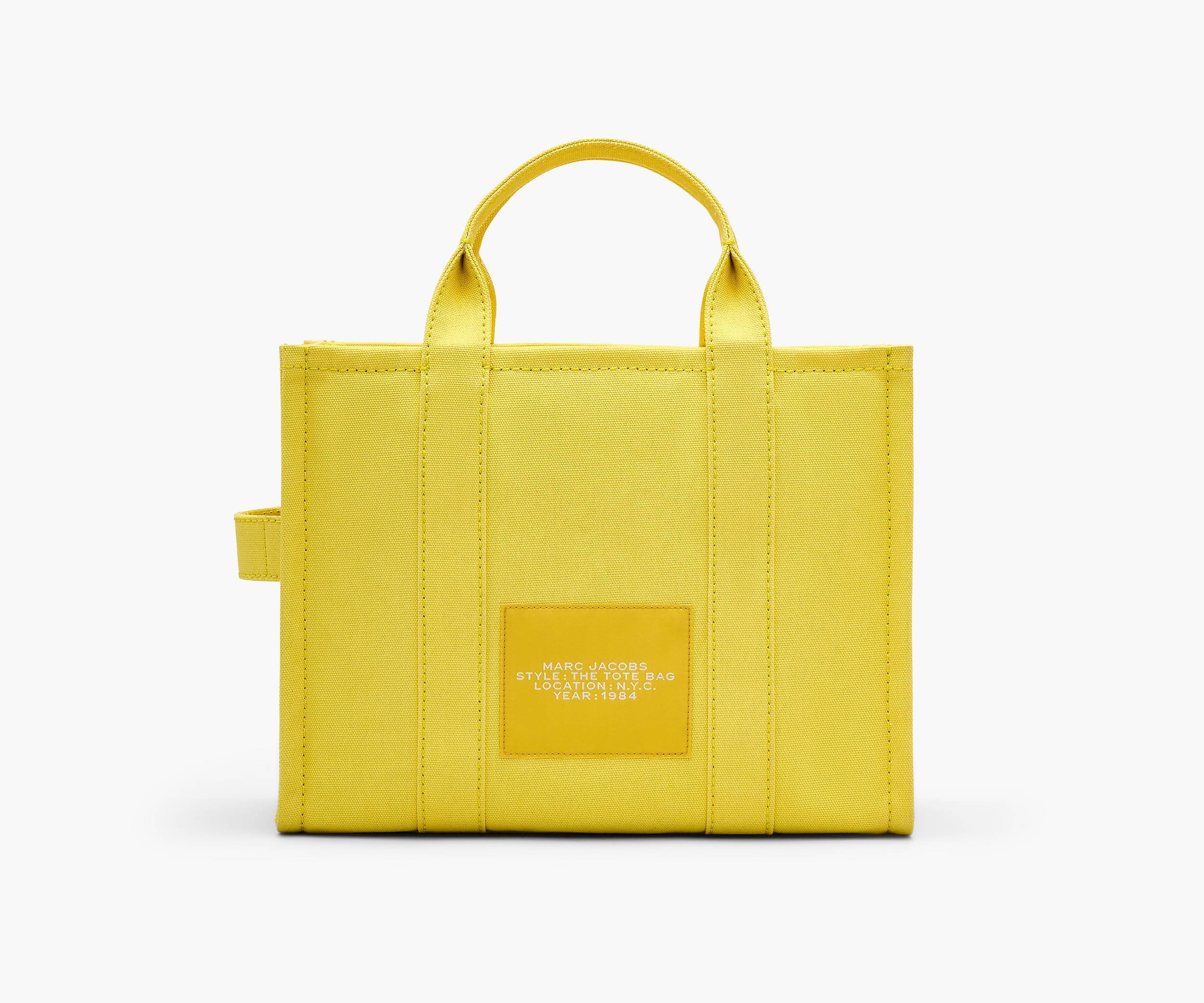 Marc Jacobs The Small Tote Canvas Bag In Yellow