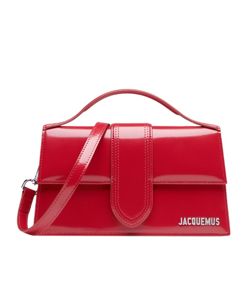 Jacquemus Le Bambino Red Handbag With Removable Shoulder Strap In Leather Woman In Red