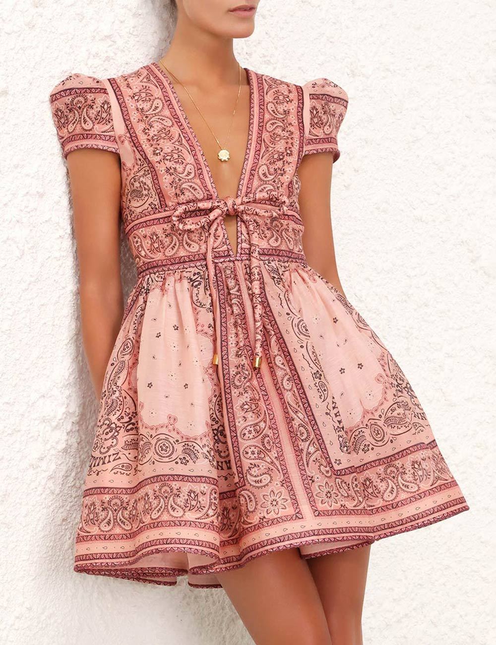 Zimmermann Dresses In Pink
