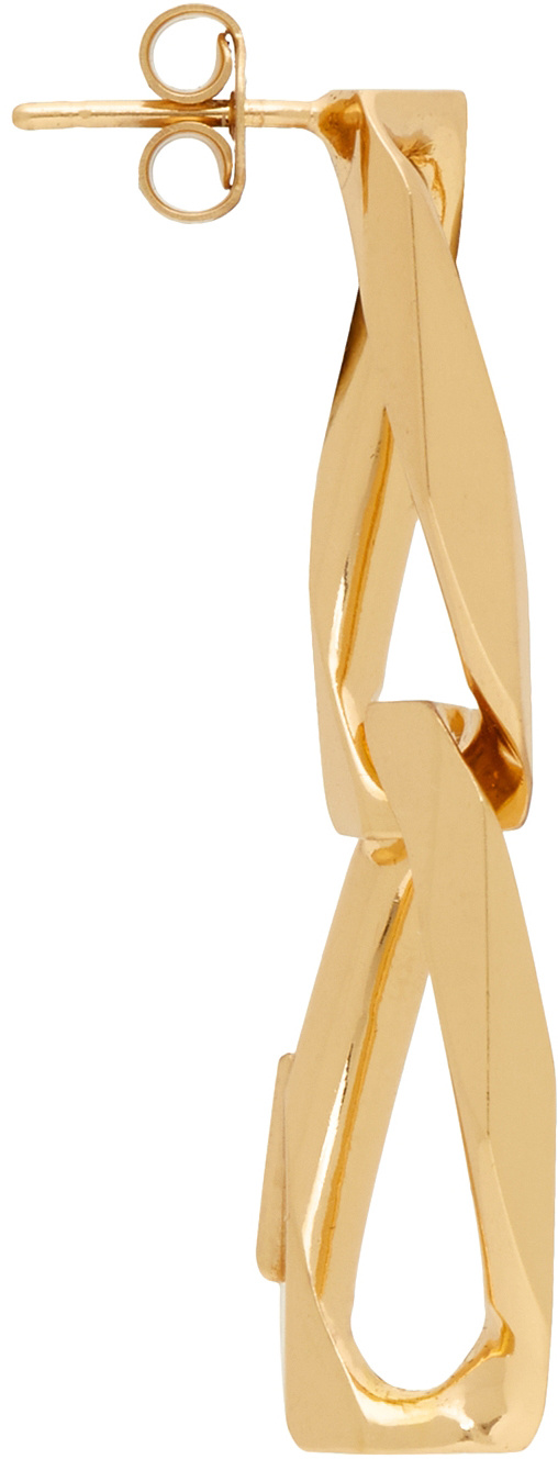 Emanuele Bicocchi Chain-link Earrings In Gold