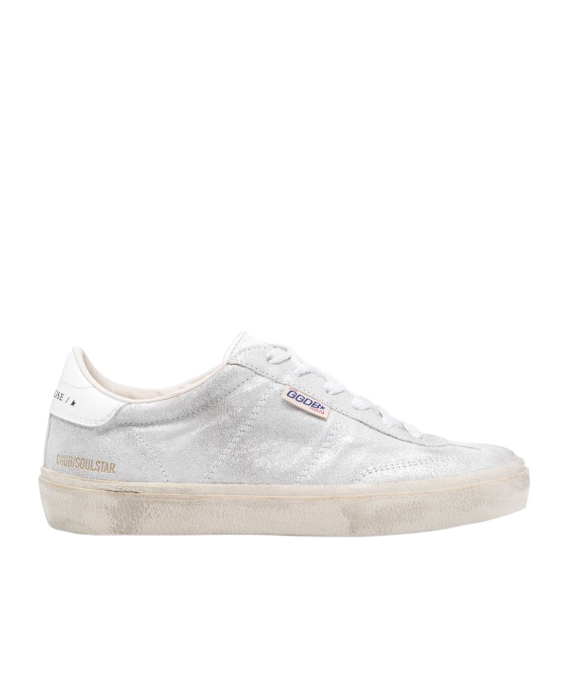 Golden Goose Lace-up Low-top Casual Shoes In White