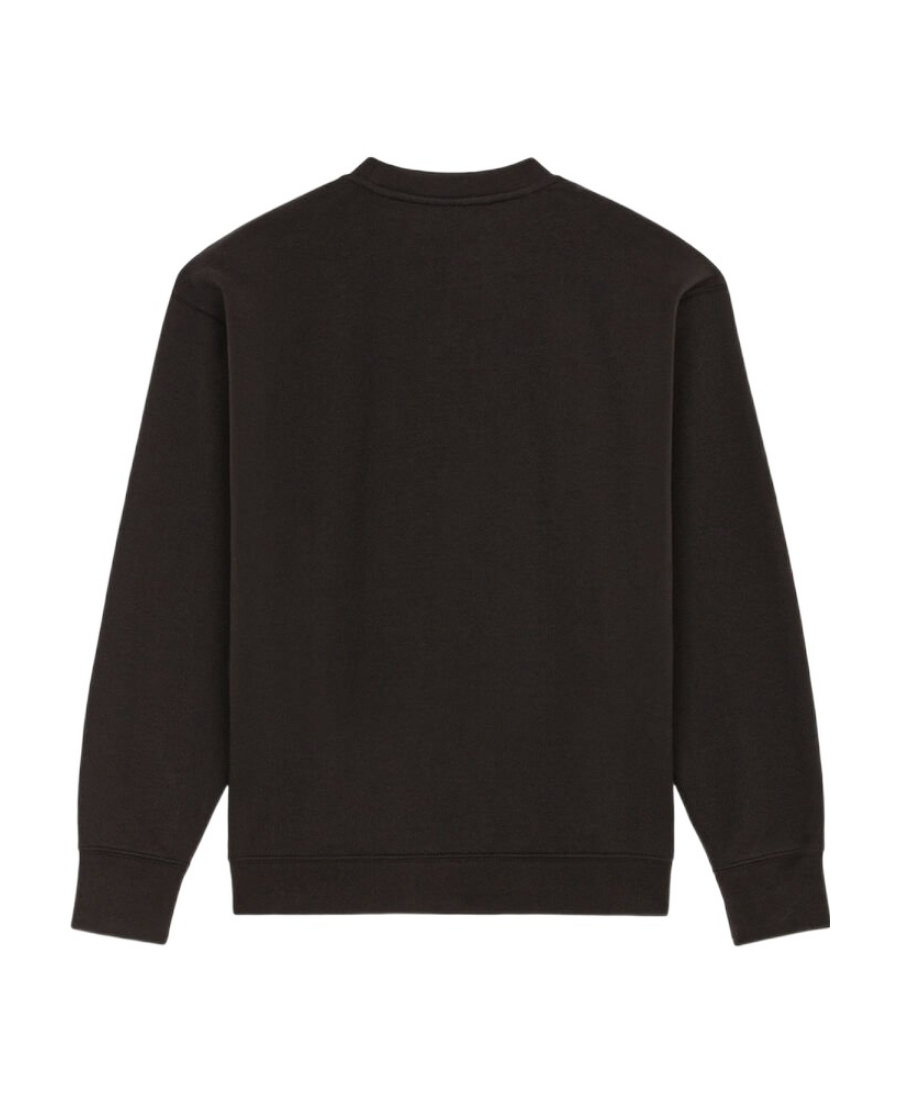 Kenzo Paris Cotton Crew-neck Sweatshirt In Black