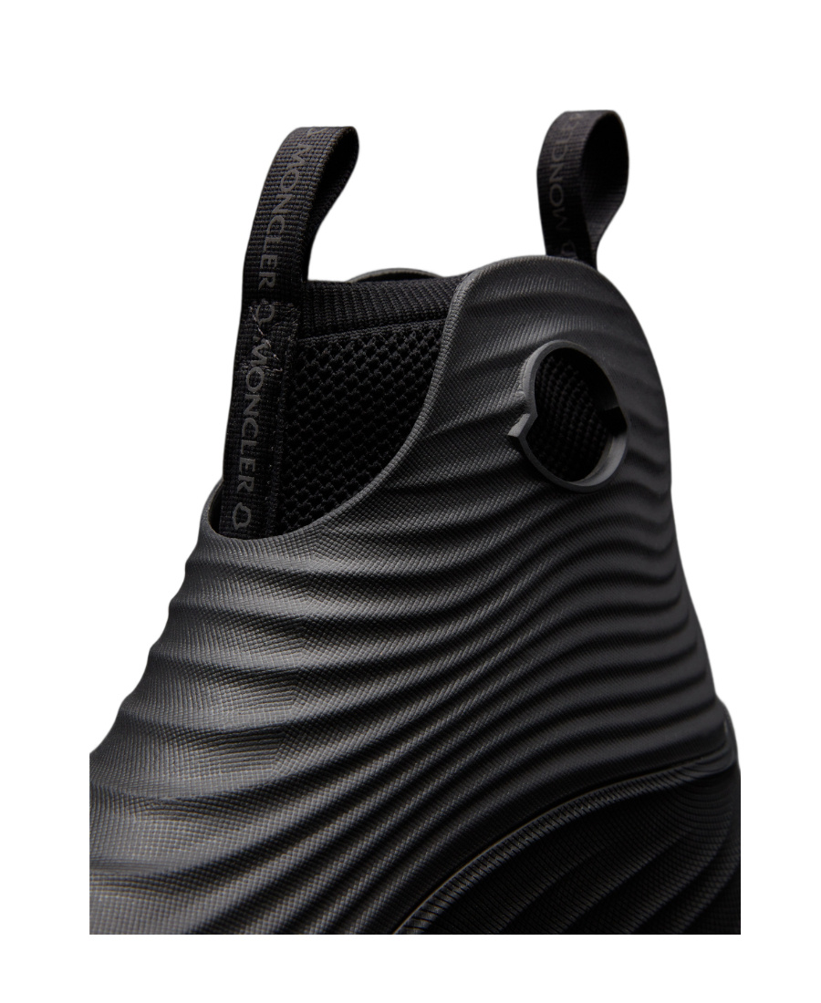 Shop Moncler Acqua High Boots In Black