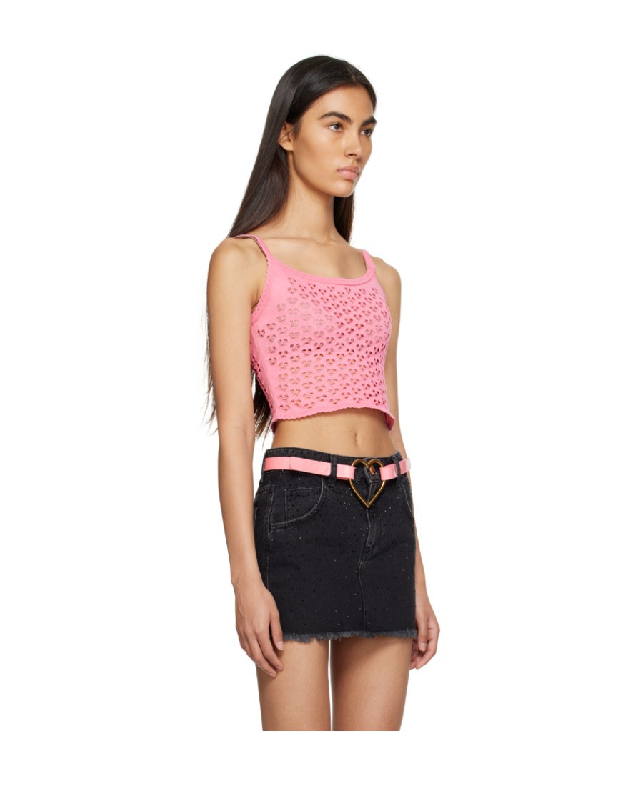Blumarine Heart Sling In Black