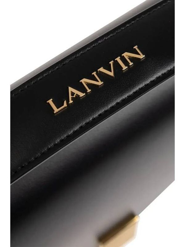 Shop Lanvin Flap Shoulder Bag
