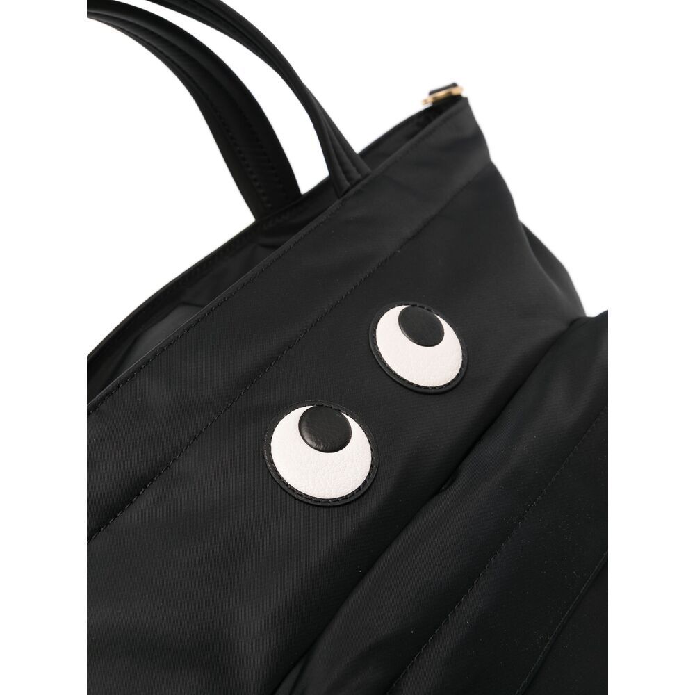 Shop Anya Hindmarch Eye Shoulder Bag In Black