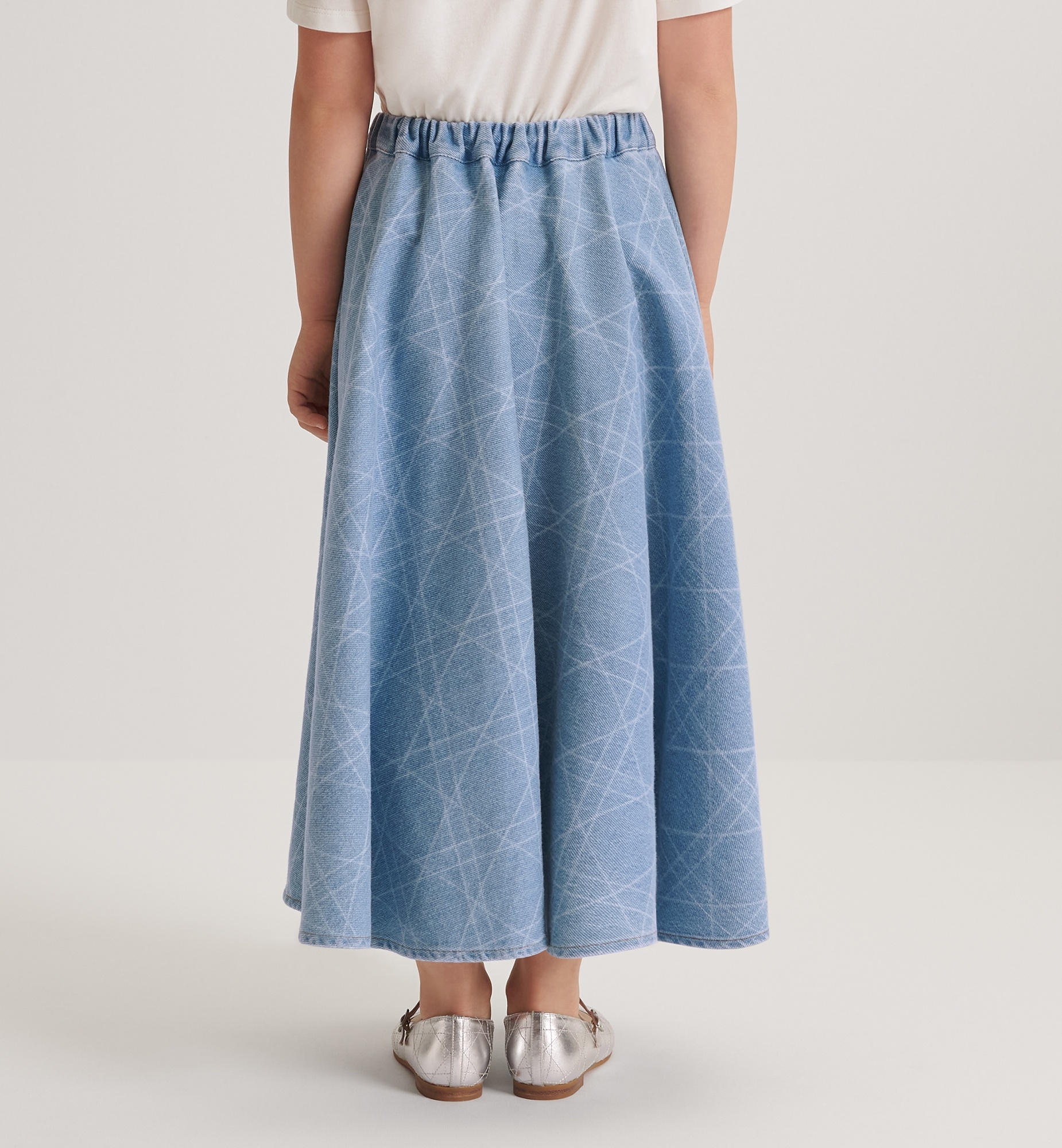 Dior Trumpet Skirt In Blue