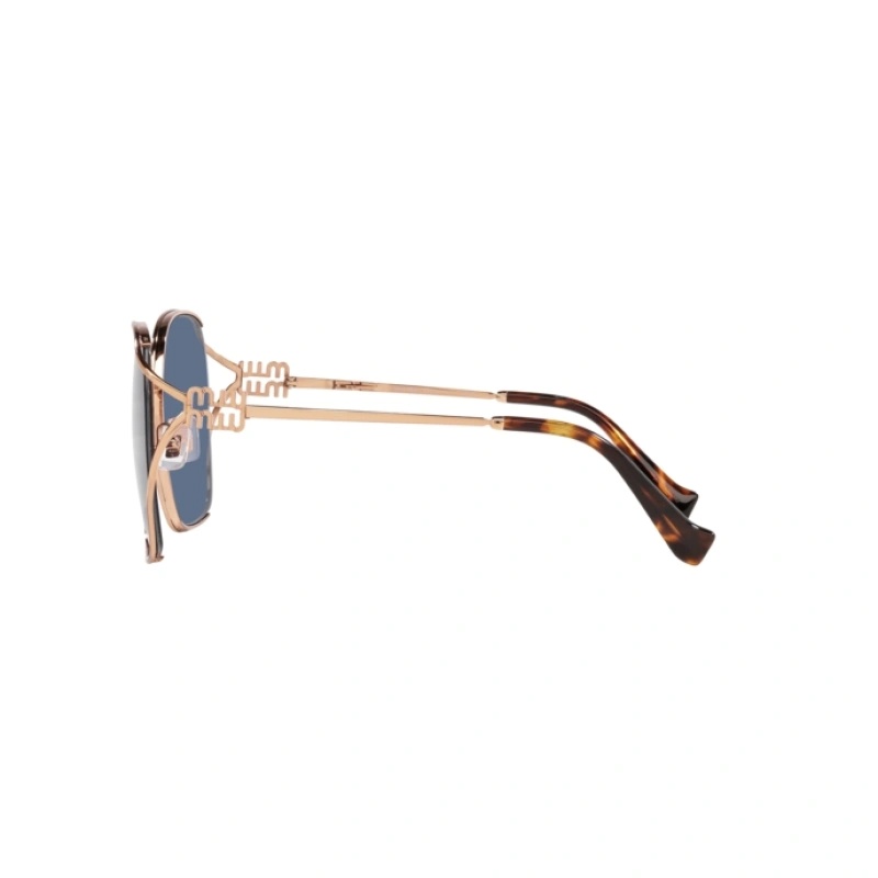 Miu Miu Eyewear Square Frame Sunglasses In Blue