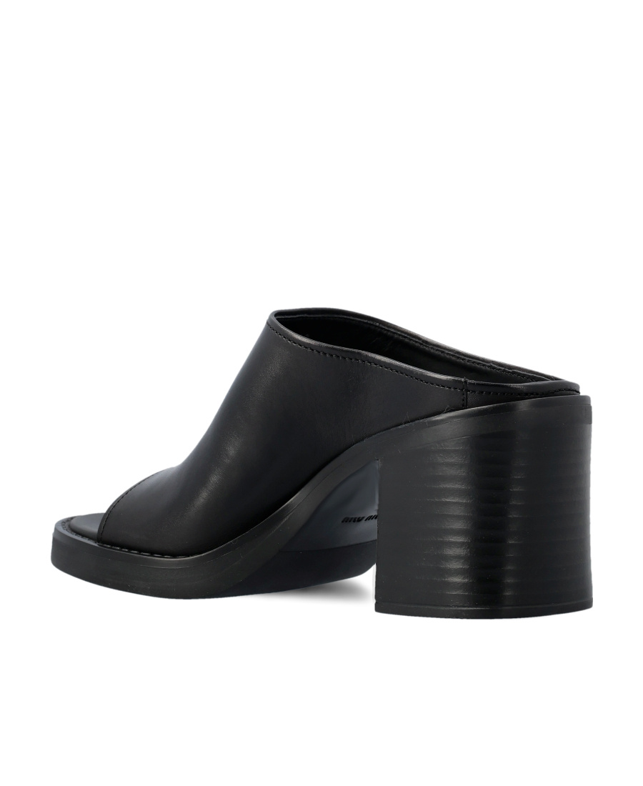 MIU MIU OPEN-TOED HIGH-HEELED SANDALS