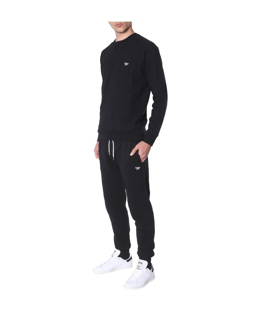 Maison Kitsuné Rope Sweatpants In Black