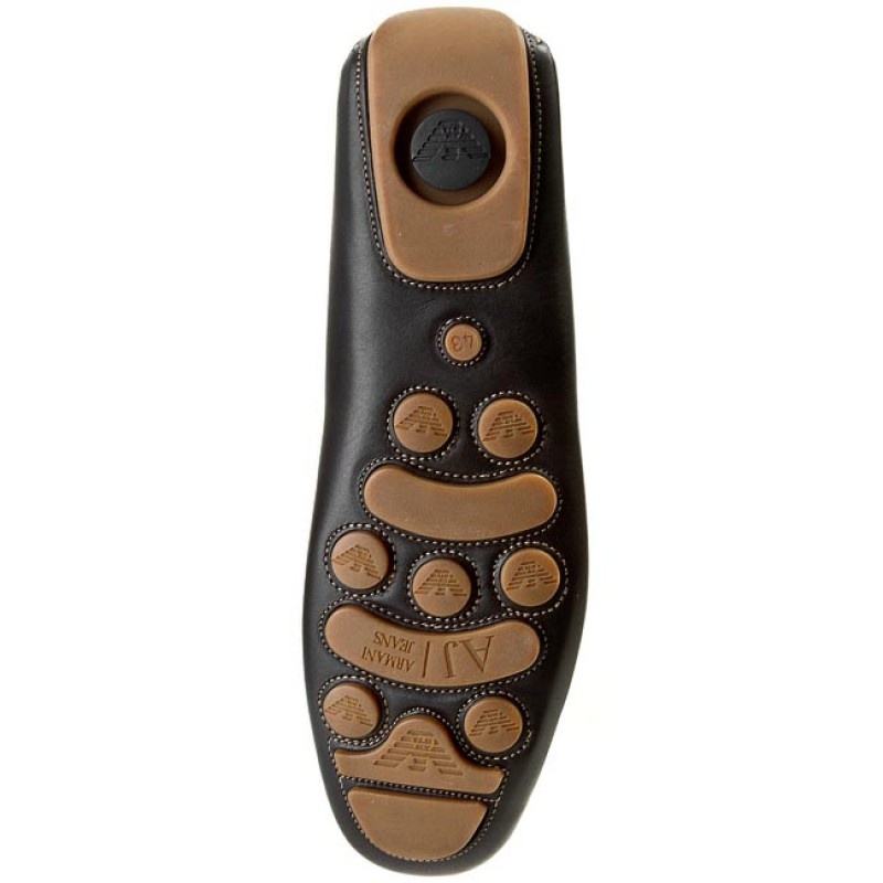 ARMANI JEANS LOGO DETAILS BUSINESS CASUAL SHOES