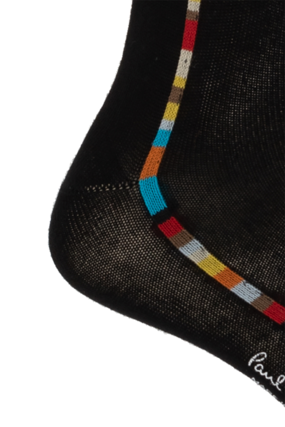 Paul Smith Patterned Socks Three-pack In Black