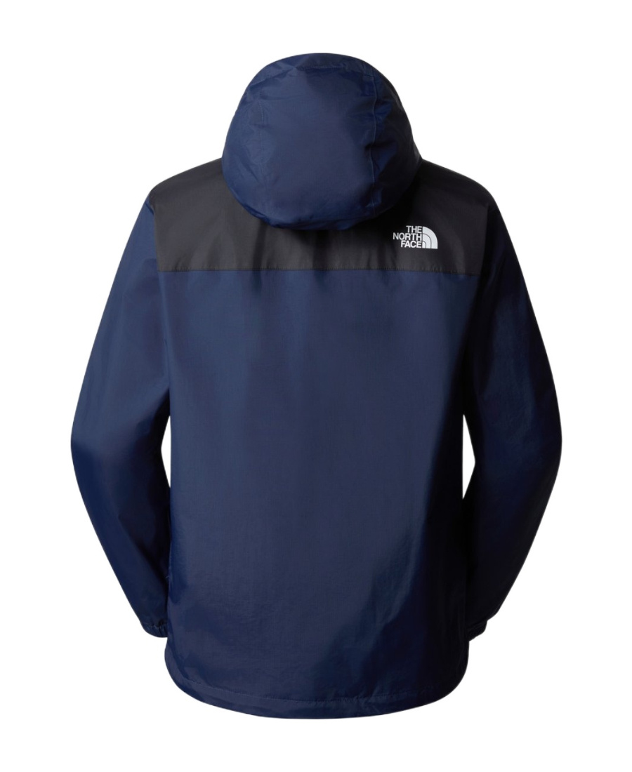 The North Face Seasonal Mountain Button Hooded Jacket In Blue
