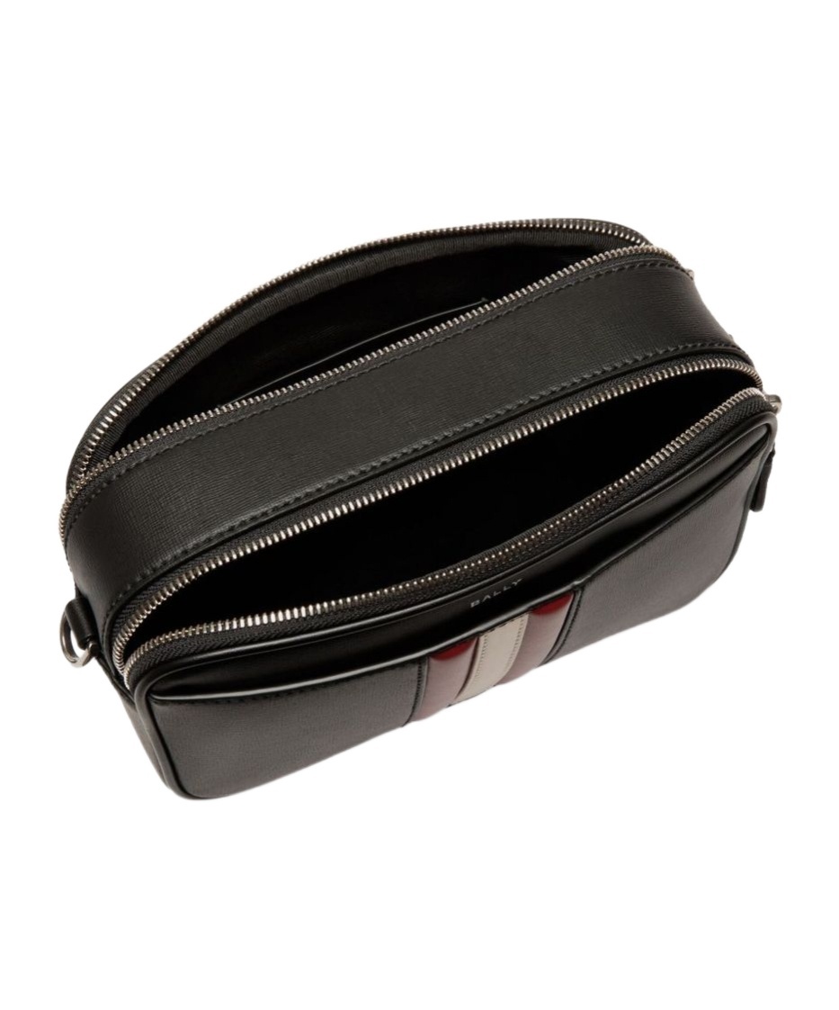 Bally Zipper Shoulder Bag In Black