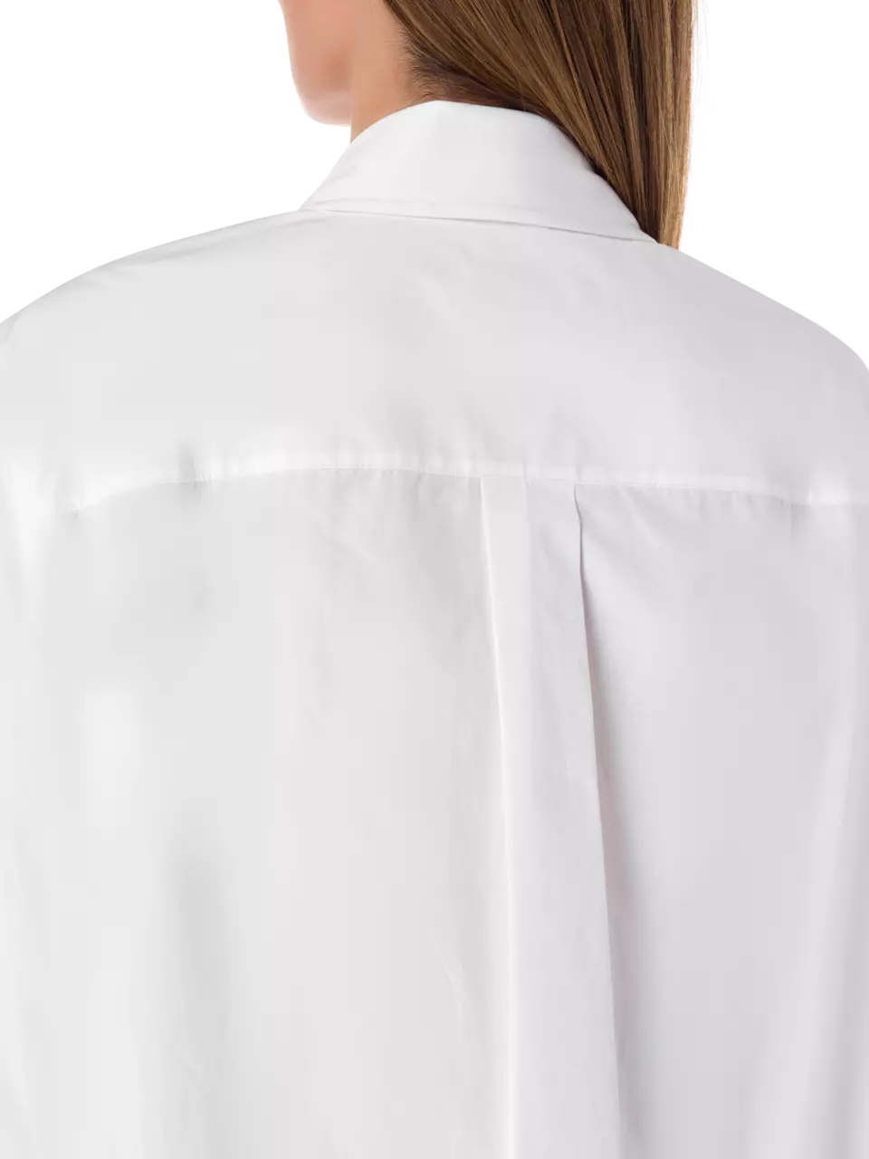 Shop Area Pointed-collar Cotton Shirt In White