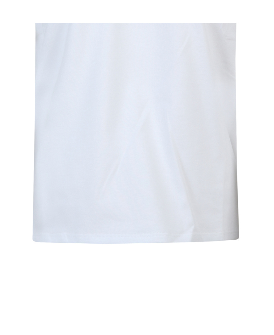 Alexander Mcqueen White Cotton Tops & T-shirt In White