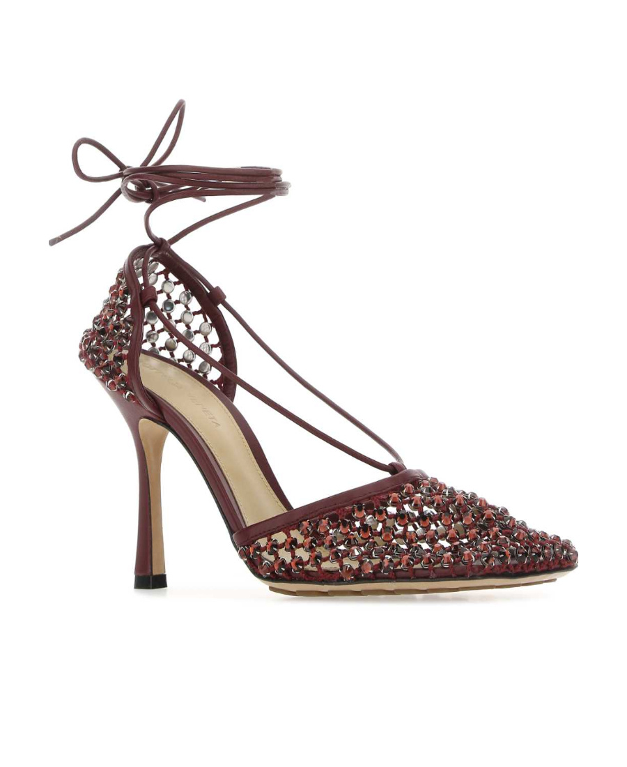 Bottega Veneta Sparkle Stretch 90 Pumps In Multicolor