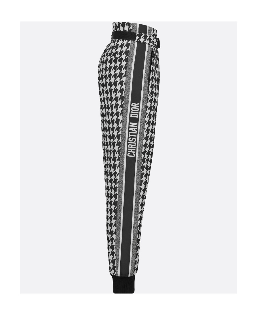 Dior Thousand-bird Pattern Ski Trousers In Black