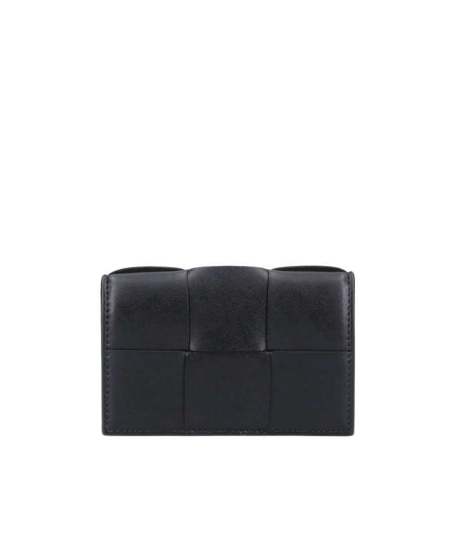 Bottega Veneta Button Your Wallet In Black
