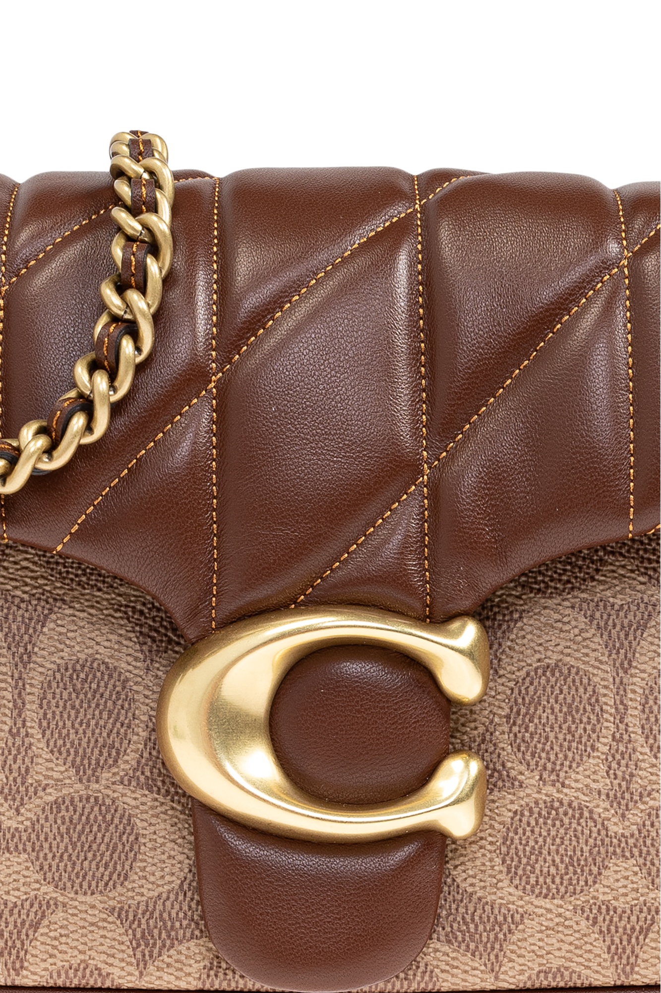 Shop Coach Tabby Shoulder Bag In Brown
