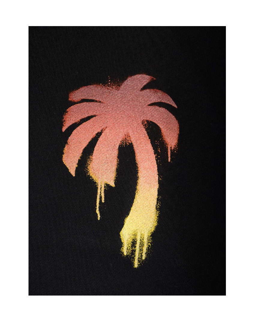 PALM ANGELS I LOVE PA COTTON HOODIE 