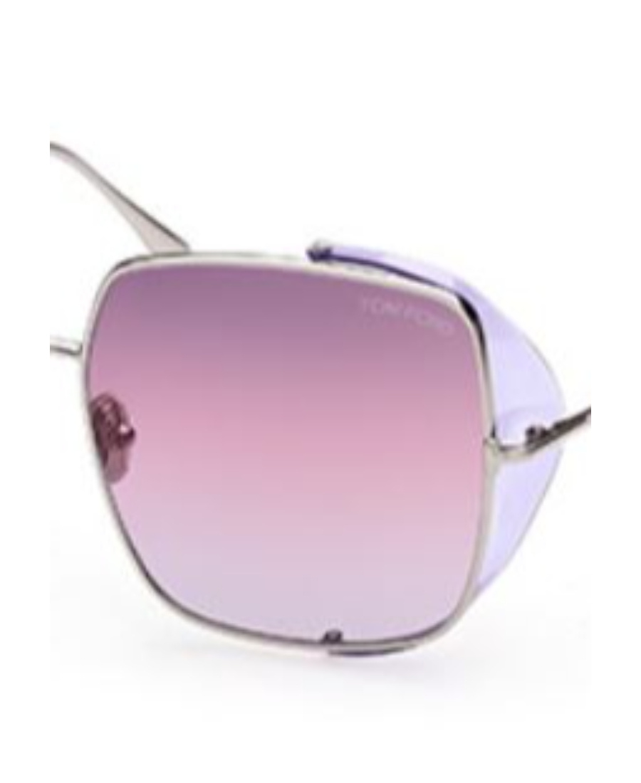 Tom Ford Oversize Square-frame Sunglasses In Purple