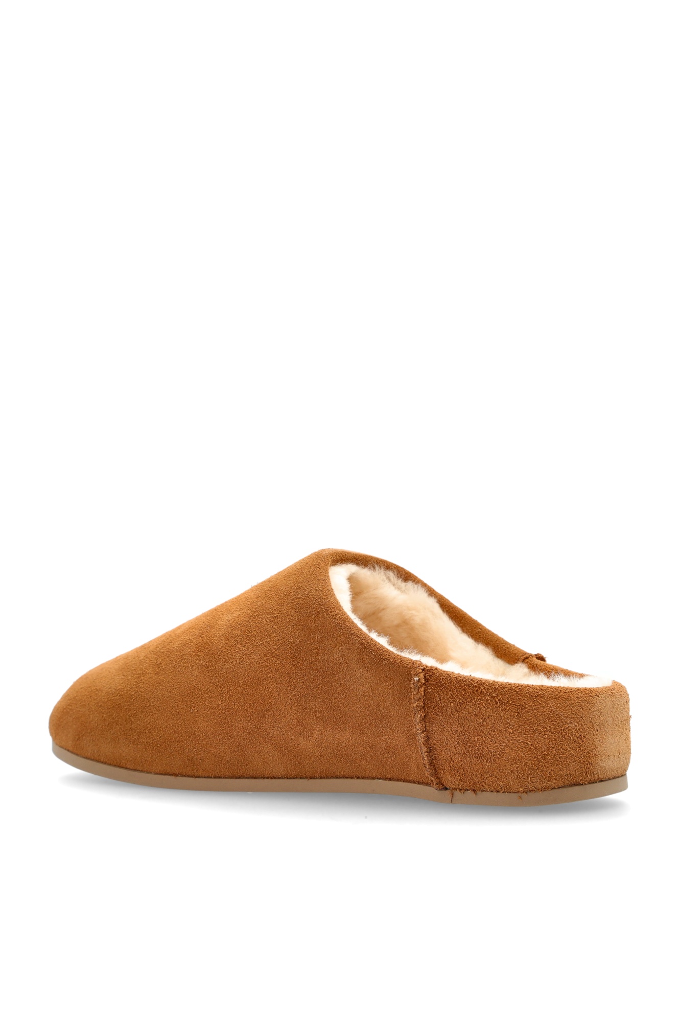 Ugg Round Toe Slippers In Brown