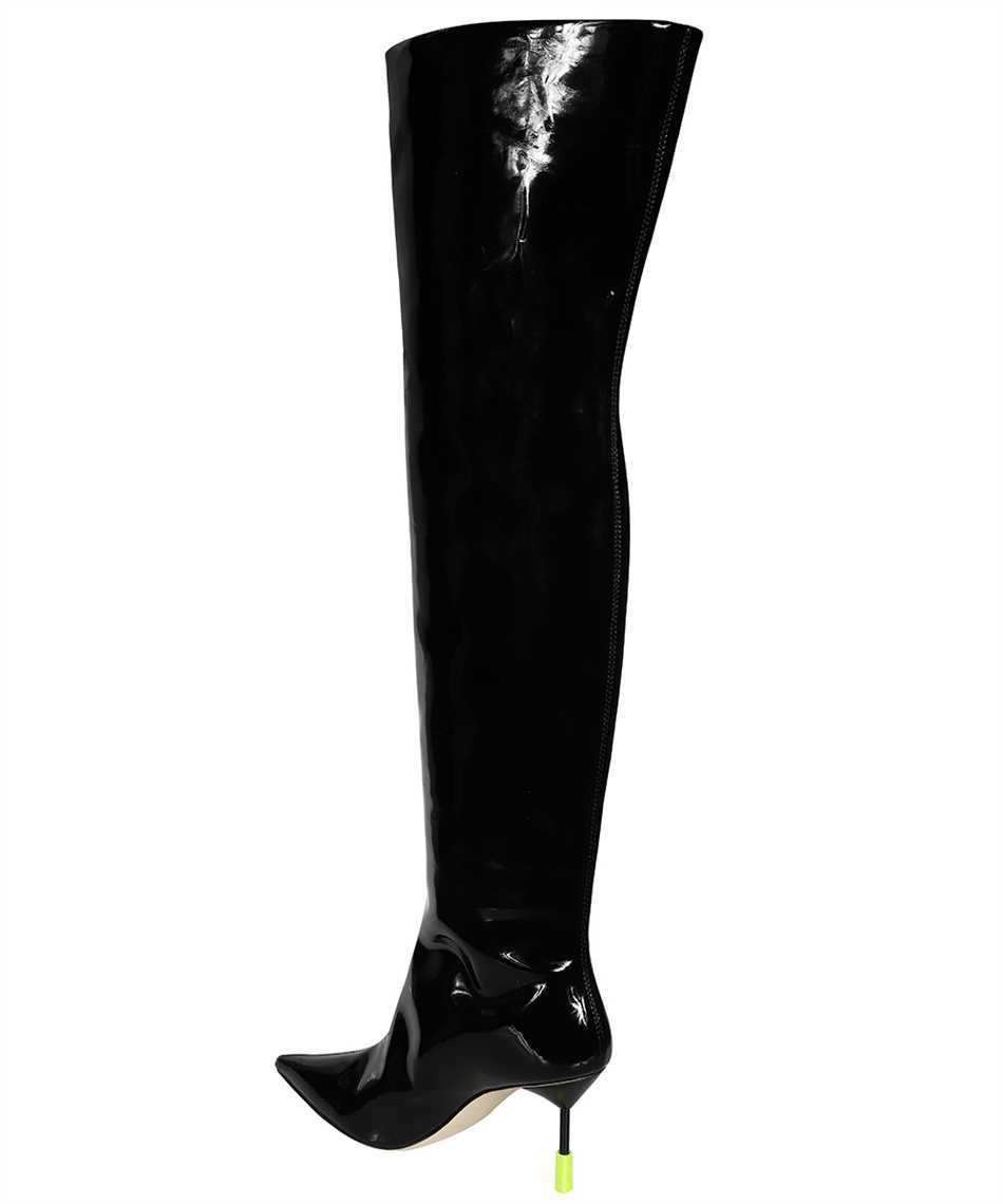 Msgm Stiletto Boots In Black