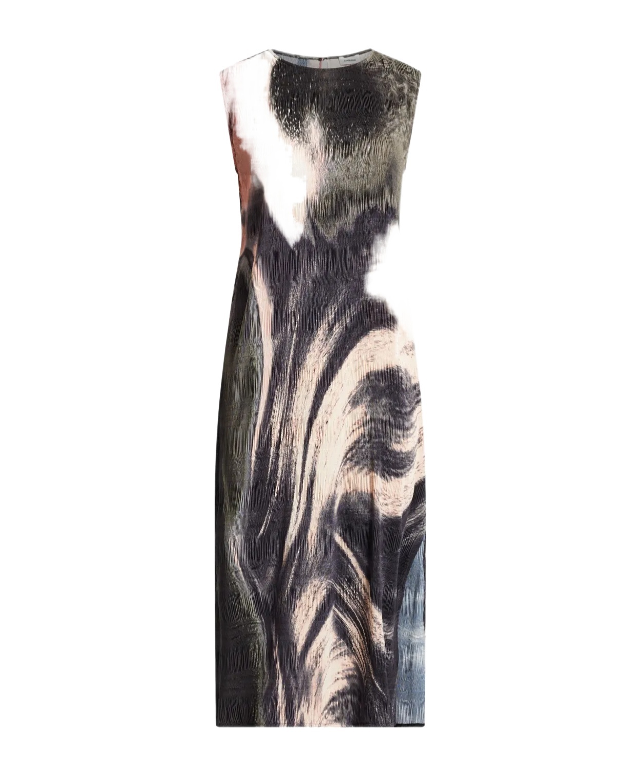 Jonathan Simkhai Evana Watercolour-effect Midi Dress