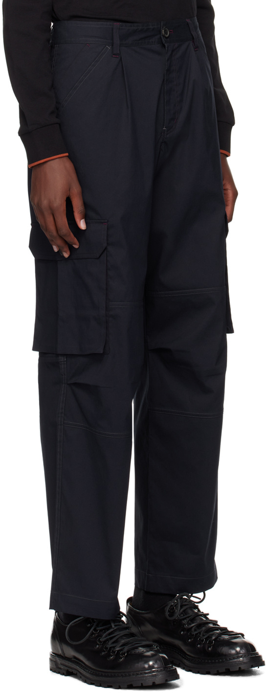 Paul Smith Belt-loop Casual Pants In Black