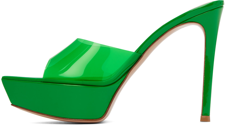 Gianvito Rossi Betty High-heeled Sandals In Green