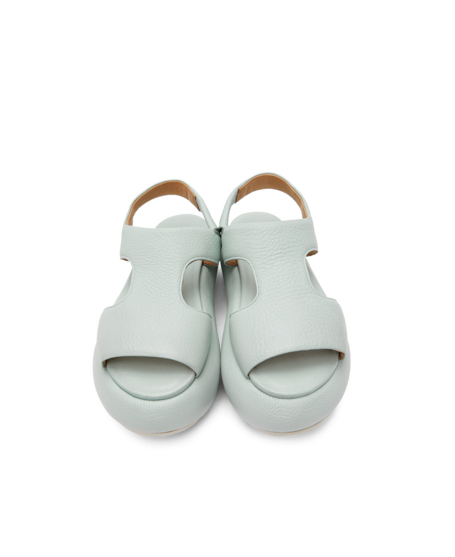 Marsèll Slingback Flatform Sandals In Gray
