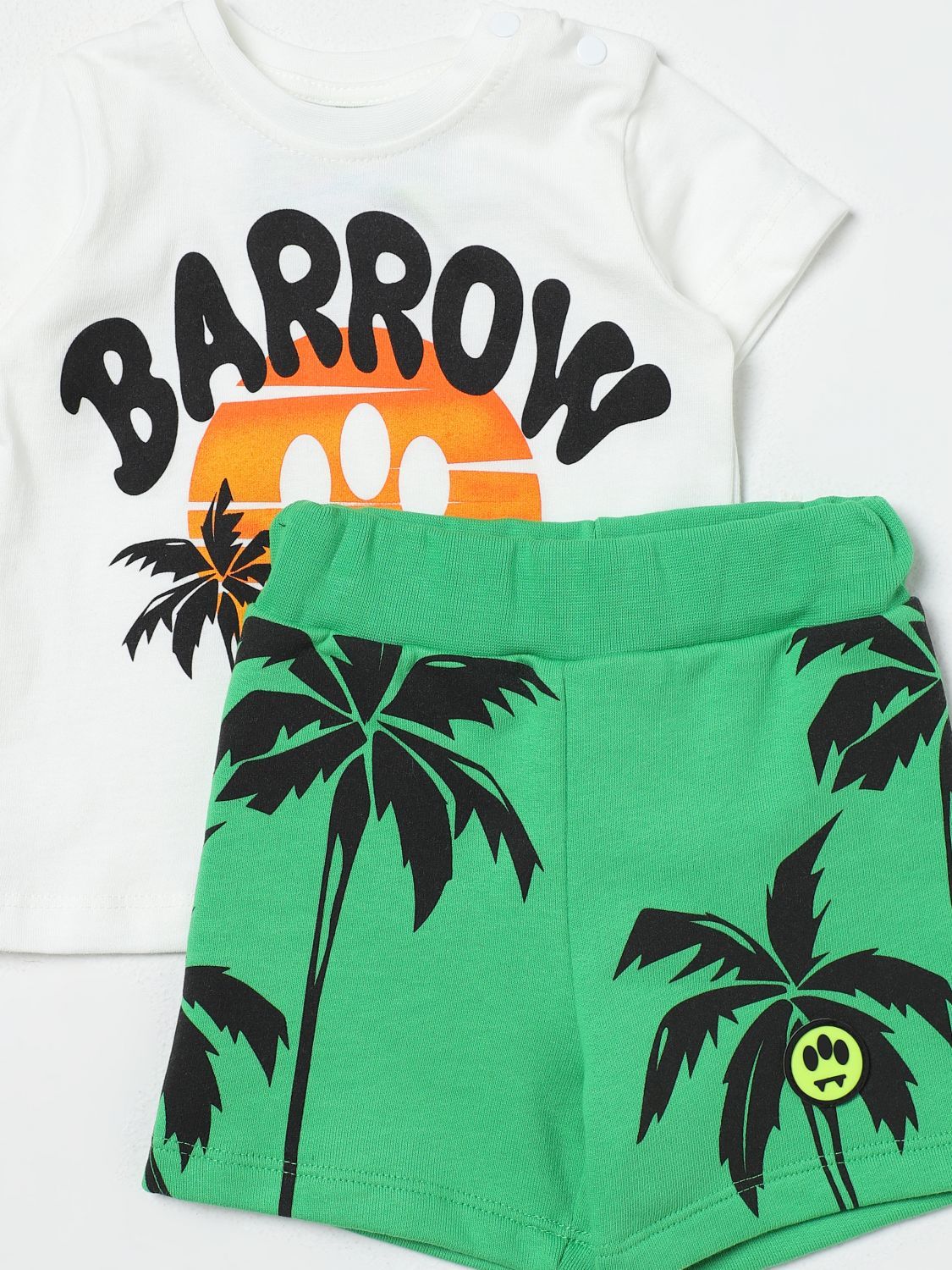 Barrow Short-sleeved T-shirt Suit In White